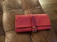 Vintage Red Leather Jewellery