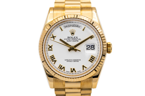 Rolex day date 36mm 18ct - day-date,
