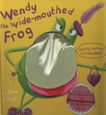 Wendy the wide-mouthed frog (HardBack) - FREE Shipping