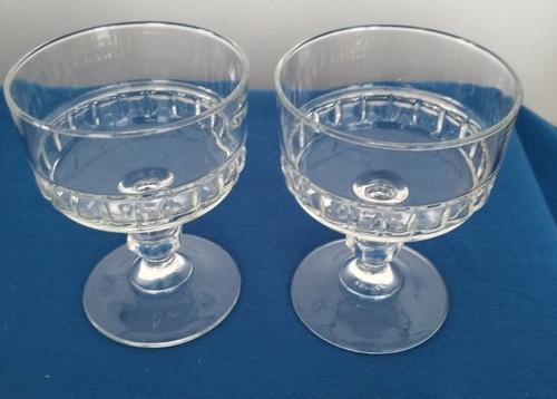 Vintage patterned glass - patterned,