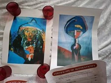 2 Limited Edition Art Prints By Param