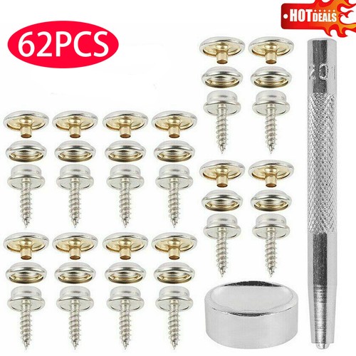 62pcs heavy duty snap - 62pcs,