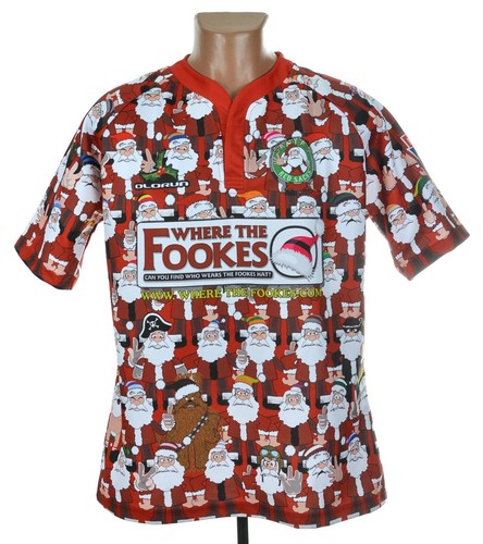 Santas red sacks rugby union - santas,