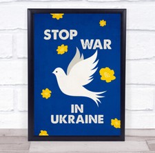 Stop War In Ukraine Dove Peace