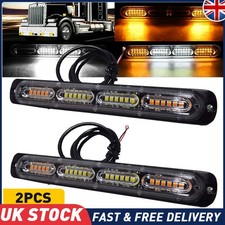4X 12 LED Strobe Light Bar Car