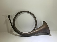 Vtg Brass French Hunting Horn