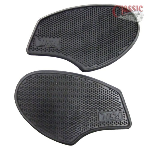 Bsa gas tank knee pad - pad, rubber