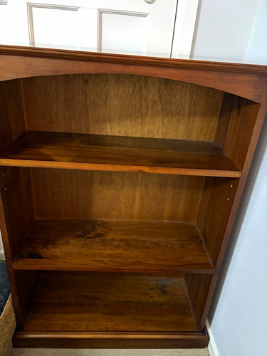 Dark wood brown freestanding - brown,
