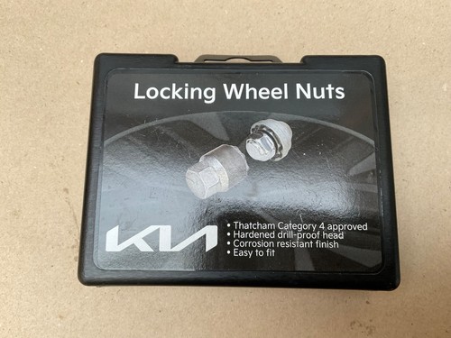 Kia locking wheel - wheel, nut