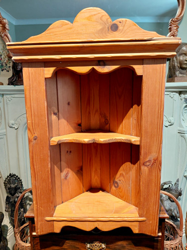 Pine corner wall mounted - wall,