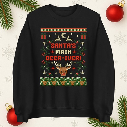 Funny ugly christmas jumper - ugly,