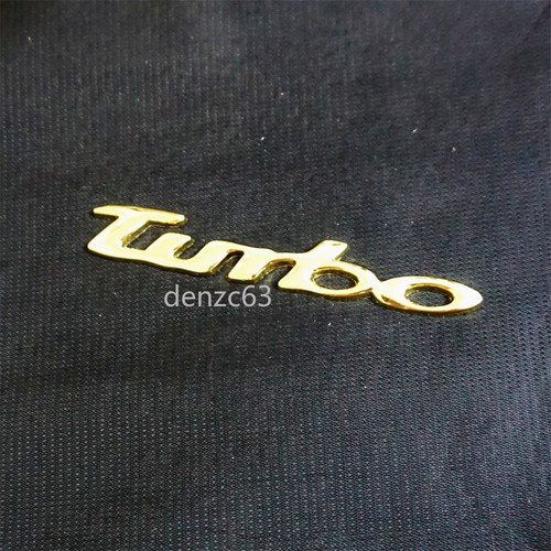 New turbo gold chrome - turbo,