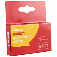 1000pc 8mm STAPLES UPHOLSTRY