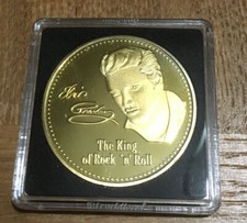 Elvis Presley Gold Coin King
