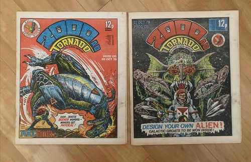 Vintage 2000ad comic numbers - vintage,