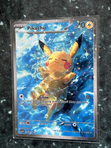 Pikachu pokemon card - card, tcg