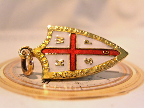 Pocket watch chain fob 1920s - pocket,