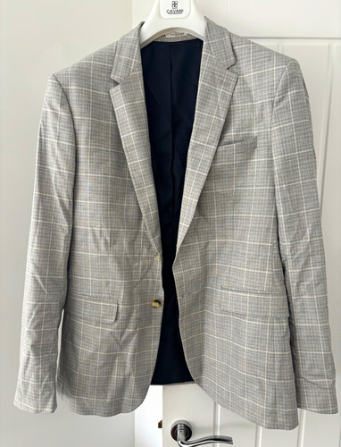 Zara men grey check - men's,