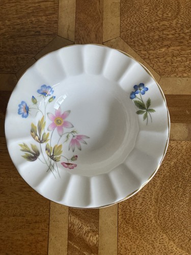 Vintage bone china small dish - vintage,