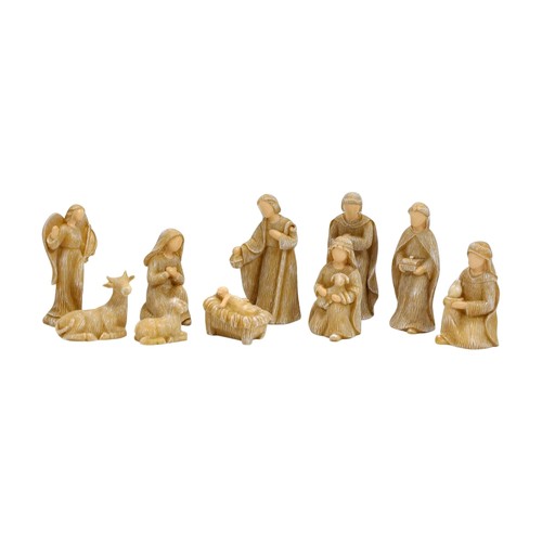 Pieces resin nativity - 10,