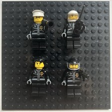 Genuine LEGO SWAT Police Bundle – Set of 4 Tactical Minifigures + Gear