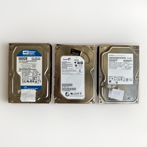 Job lot 500gb internal - 3x,
