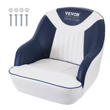 VEVOR Boat Seat Captain Bucket Seat Fishing Pontoon Boat Seat Padding Chair 1 pc