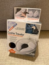 Cushie Traveler - Padded Portable Potty Training Seat White Carry Bag Boxed
