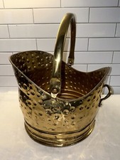 VINTAGE HAMMERED BRASS COAL