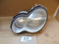 MERCEDES C CLASS W203 2000-2003 NEARSIDE PASSENGER FRONT LIGHT HEADLIGHT