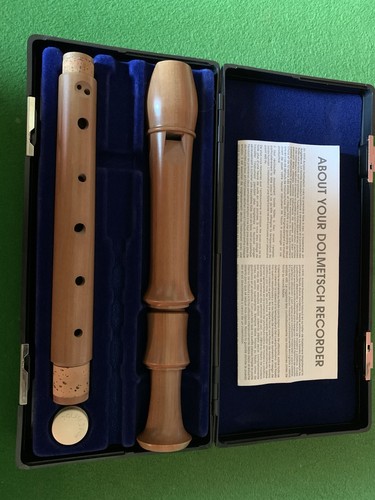 Dolmetsch pear wood treble - pear,