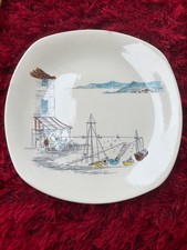vintage Midwinter Cannes 1950's Hugh Casson Side Plate 20cm