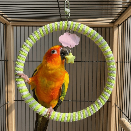 Parrot ring hanging swing - parrot,