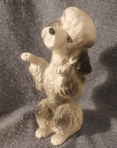 Vintage grey ceramic - grey,