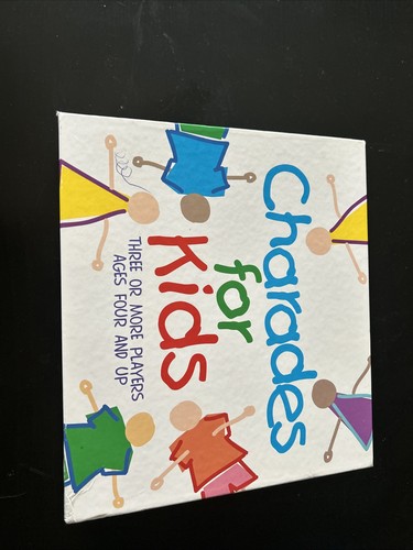 Charades for kids card - for, game