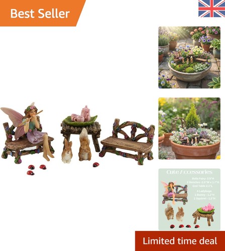 Complete fairy garden kit - fairy, 14