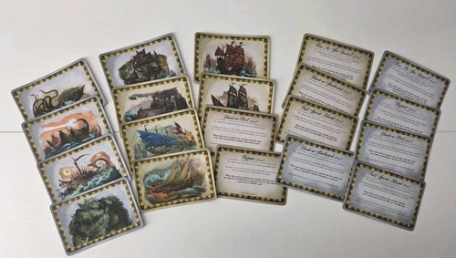 Dreadfleet playing rule cards - playing,