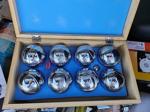 Boules bocce metal balls - boules, set
