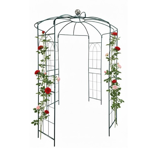 Rose gazebo arch - rose,