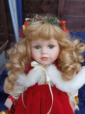 Doll Stunning Holly Leonardo collection christmas doll