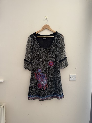 Laura lees 100 silk dress - 100%,