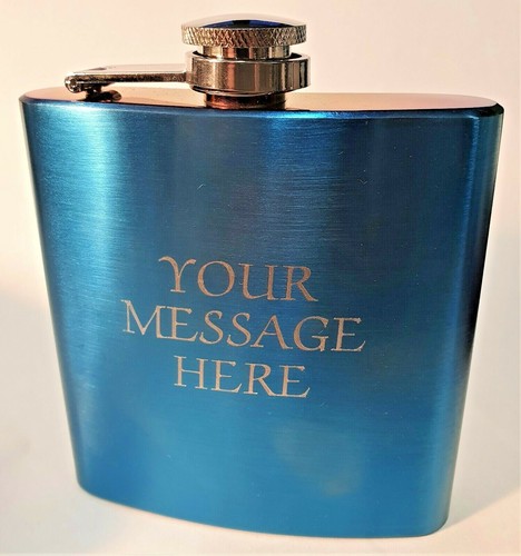 Hip flask personalised - hip,