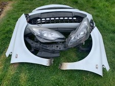 Vauxhall Corsa D Bumper, bonnet,Headlights, Front Slam panel  White 2012
