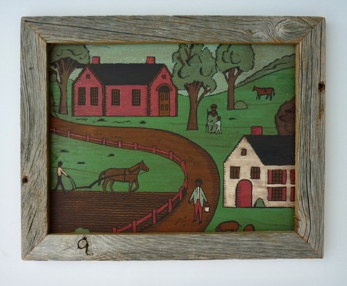 Vintage americana folk - americana, art