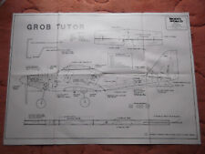 RC Model World Plans of the Grob 115E Tutor a profile scale model 40" wingspan