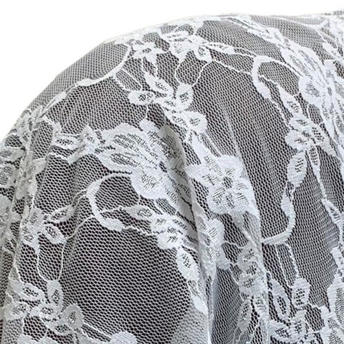 Lace chapel veil handmade - lace,
