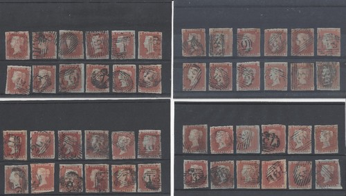 Penny red imperforates - qv,