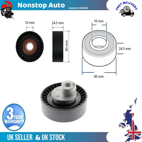 Fan belt tensioner pulley - fan,