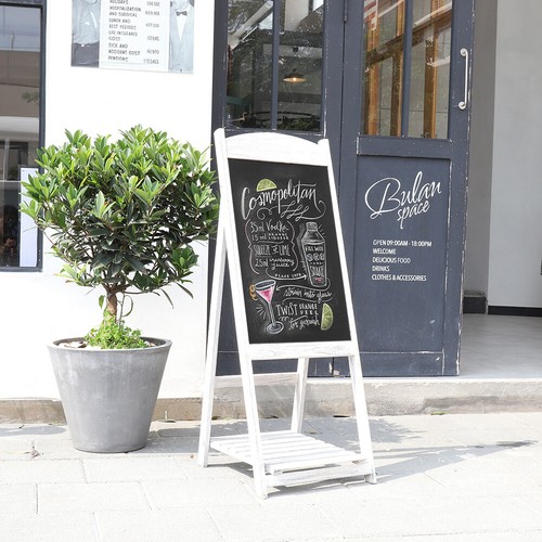 Folding magnetic chalkboard - folding,