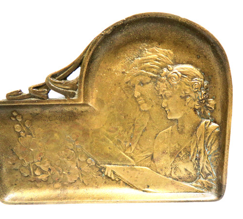 Antique art nouveau bronze - antique,